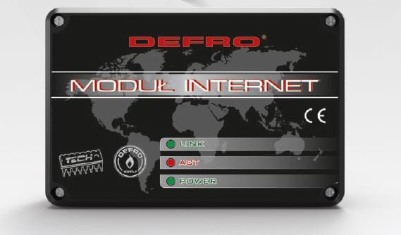 Moduł Ethernet - sterownik internetowy do kotłów Defro
